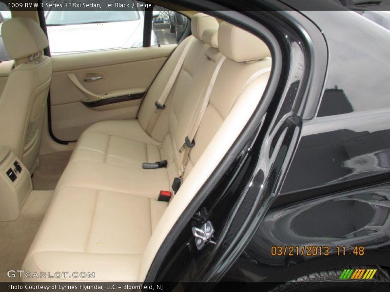 Jet Black / Beige 2009 BMW 3 Series 328xi Sedan
