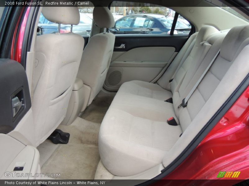 Rear Seat of 2008 Fusion SE