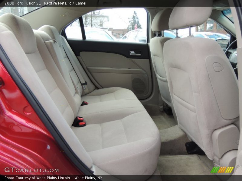 Redfire Metallic / Camel 2008 Ford Fusion SE