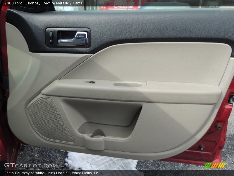 Redfire Metallic / Camel 2008 Ford Fusion SE