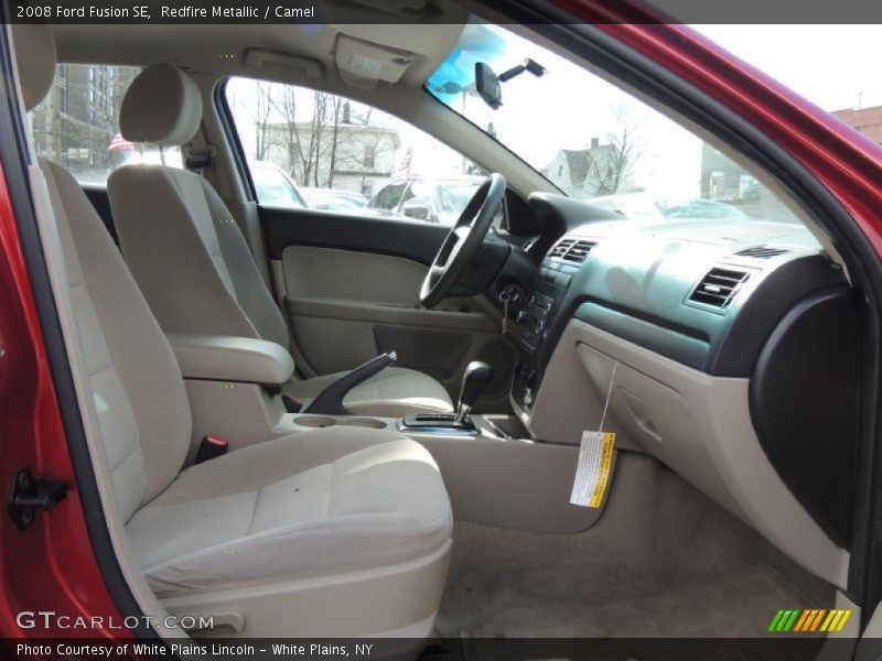 Redfire Metallic / Camel 2008 Ford Fusion SE