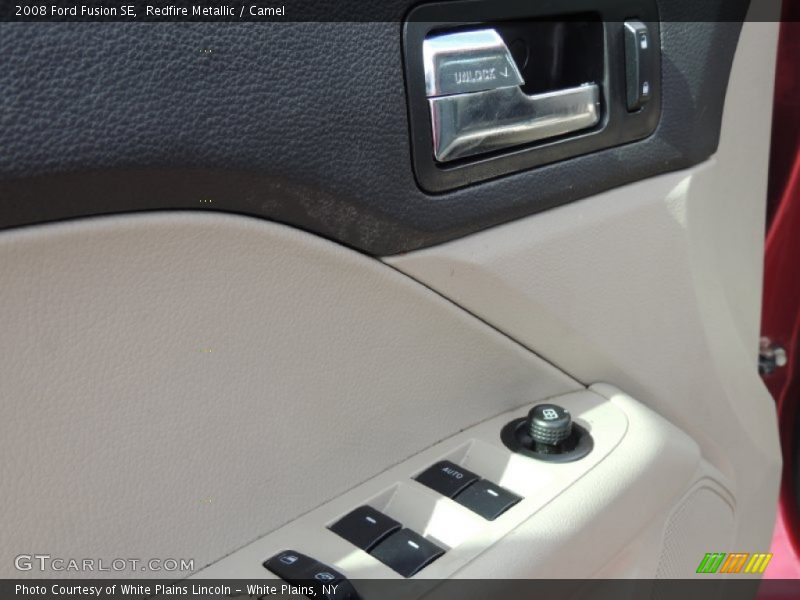 Redfire Metallic / Camel 2008 Ford Fusion SE