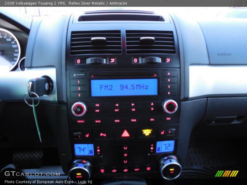 Controls of 2008 Touareg 2 VR6