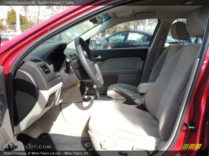  2008 Fusion SE Camel Interior