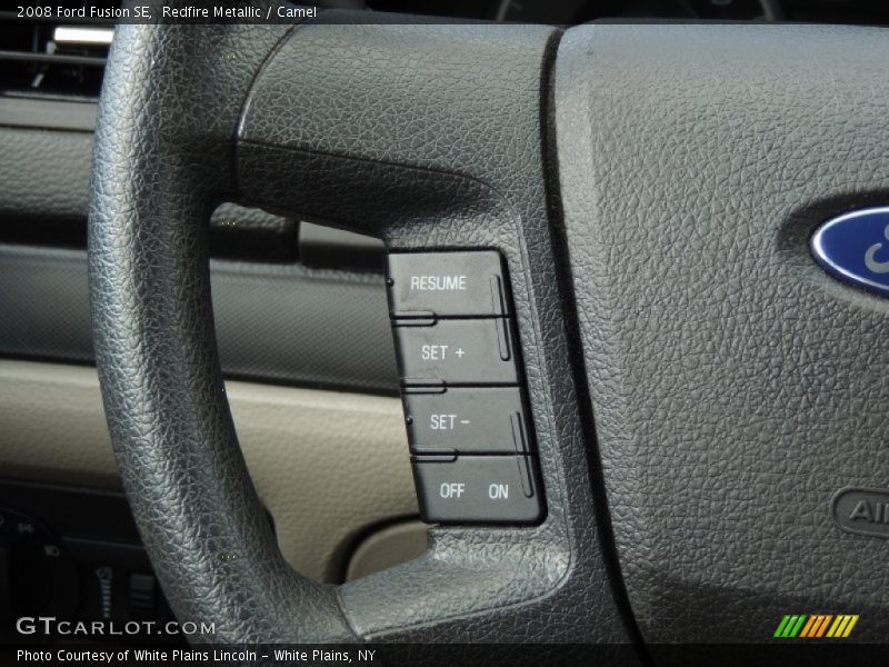 Redfire Metallic / Camel 2008 Ford Fusion SE