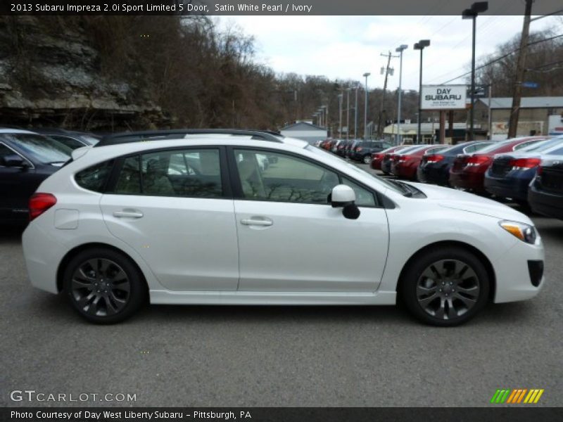  2013 Impreza 2.0i Sport Limited 5 Door Satin White Pearl