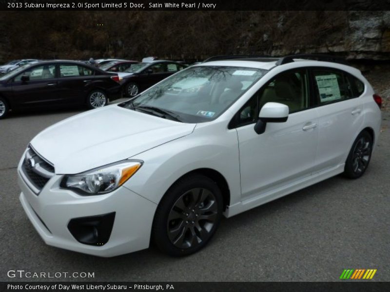 Front 3/4 View of 2013 Impreza 2.0i Sport Limited 5 Door