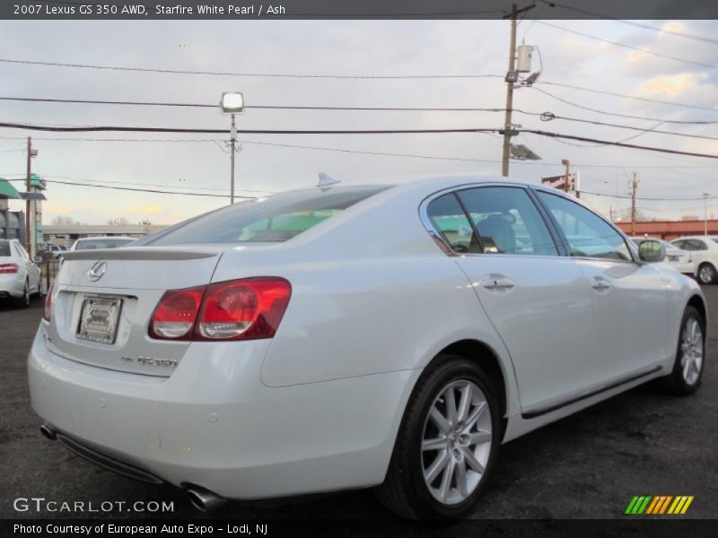 Starfire White Pearl / Ash 2007 Lexus GS 350 AWD