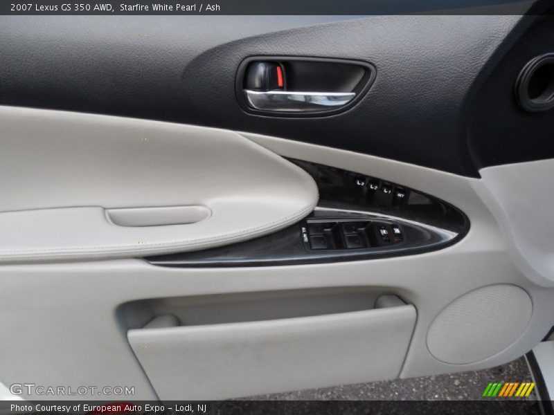 Starfire White Pearl / Ash 2007 Lexus GS 350 AWD