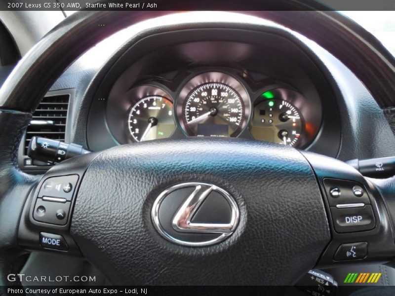 Controls of 2007 GS 350 AWD