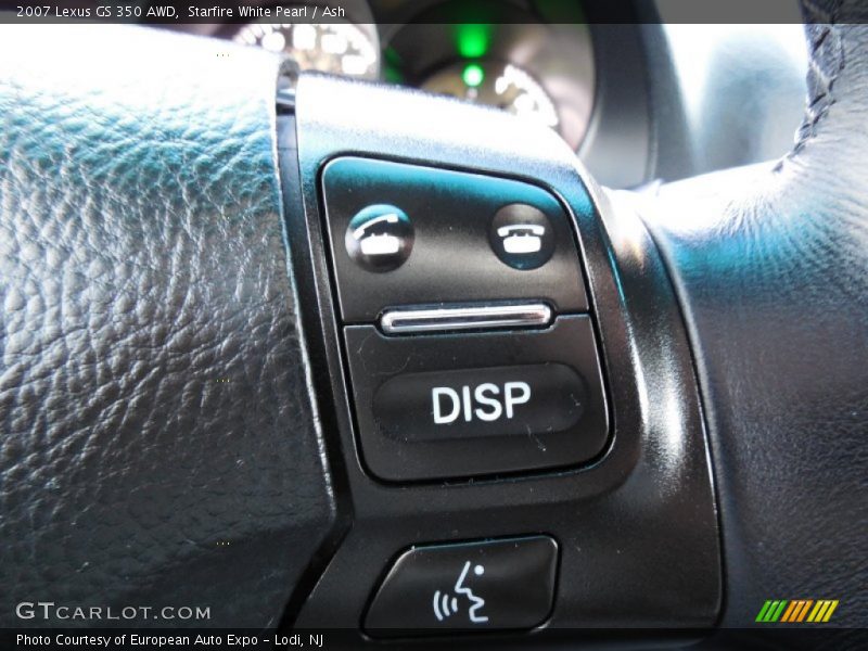 Controls of 2007 GS 350 AWD