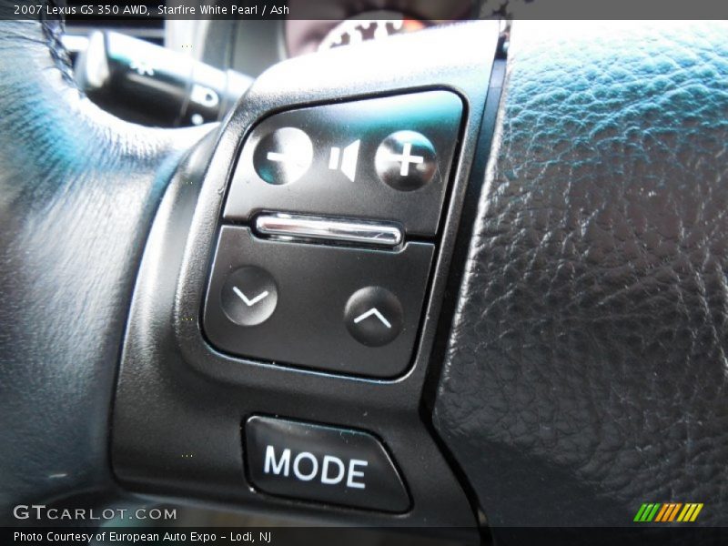 Controls of 2007 GS 350 AWD