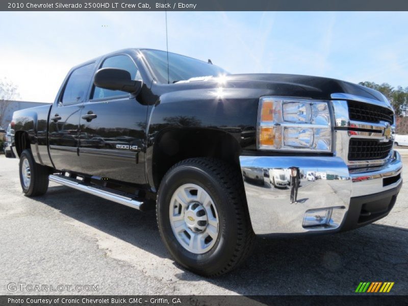 Black / Ebony 2010 Chevrolet Silverado 2500HD LT Crew Cab