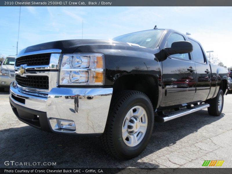 Black / Ebony 2010 Chevrolet Silverado 2500HD LT Crew Cab