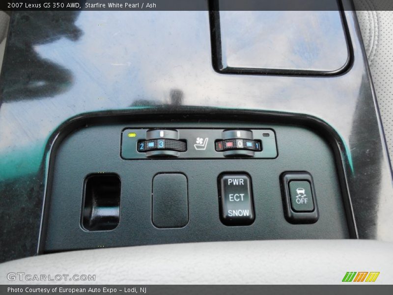 Controls of 2007 GS 350 AWD