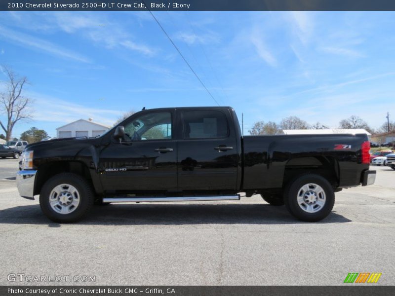 Black / Ebony 2010 Chevrolet Silverado 2500HD LT Crew Cab