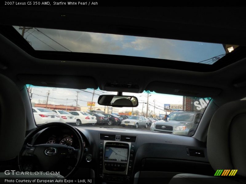 Starfire White Pearl / Ash 2007 Lexus GS 350 AWD
