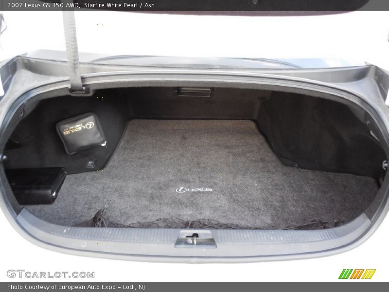  2007 GS 350 AWD Trunk