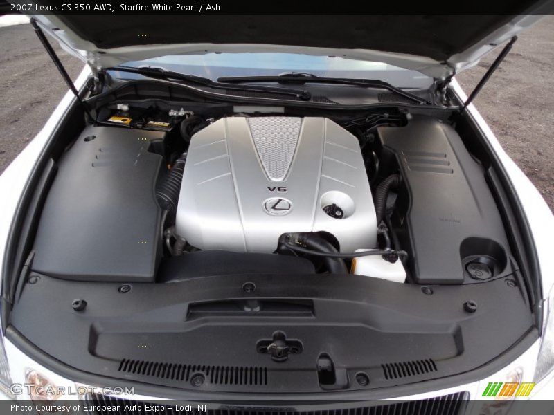  2007 GS 350 AWD Engine - 3.5 Liter DOHC 24-Valve VVT-i V6