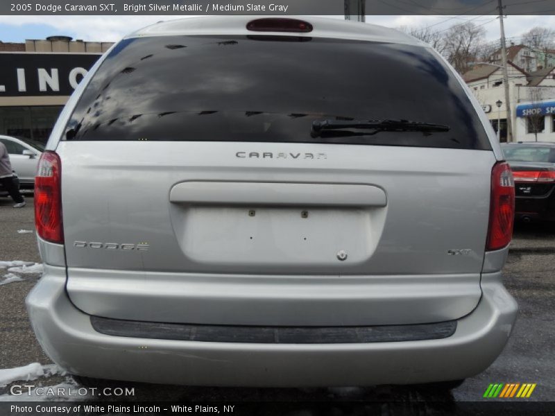Bright Silver Metallic / Medium Slate Gray 2005 Dodge Caravan SXT