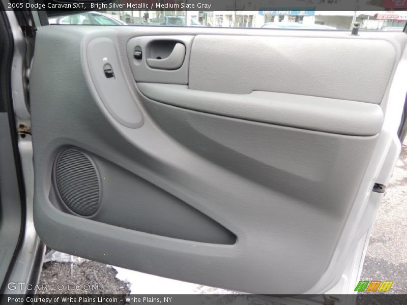 Bright Silver Metallic / Medium Slate Gray 2005 Dodge Caravan SXT