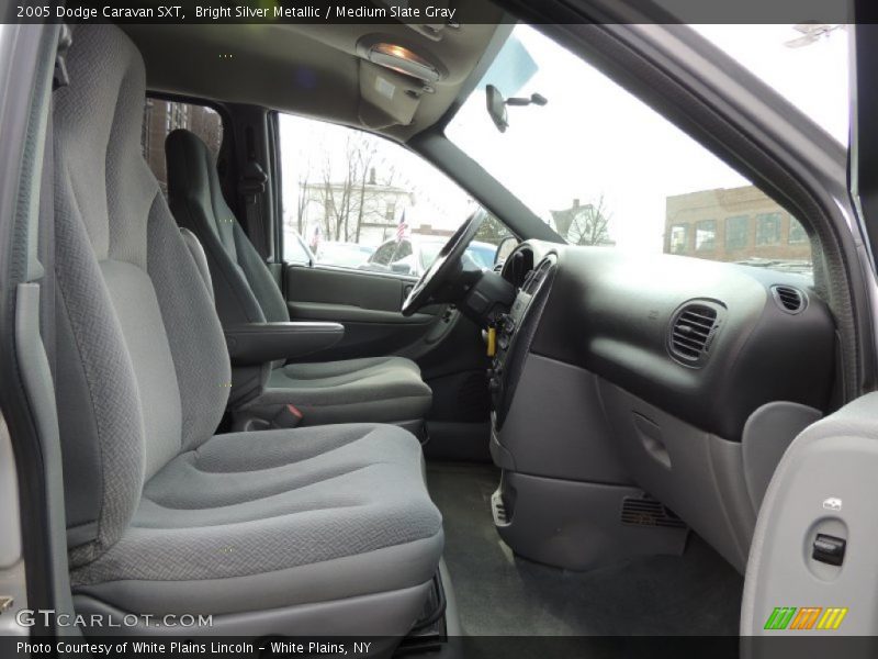 Bright Silver Metallic / Medium Slate Gray 2005 Dodge Caravan SXT