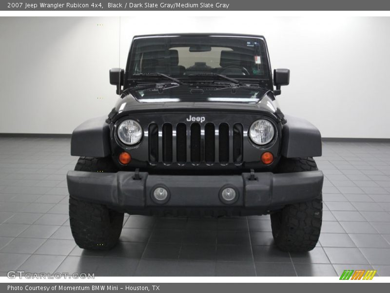 Black / Dark Slate Gray/Medium Slate Gray 2007 Jeep Wrangler Rubicon 4x4