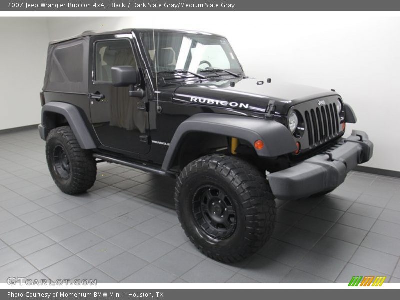 Black / Dark Slate Gray/Medium Slate Gray 2007 Jeep Wrangler Rubicon 4x4