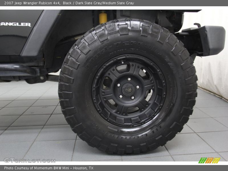 Custom Wheels of 2007 Wrangler Rubicon 4x4