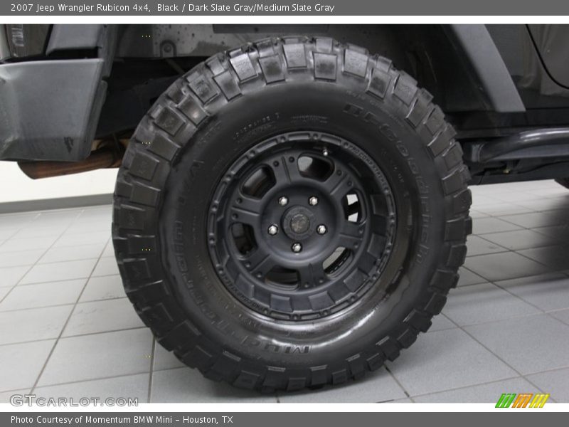 Custom Wheels of 2007 Wrangler Rubicon 4x4