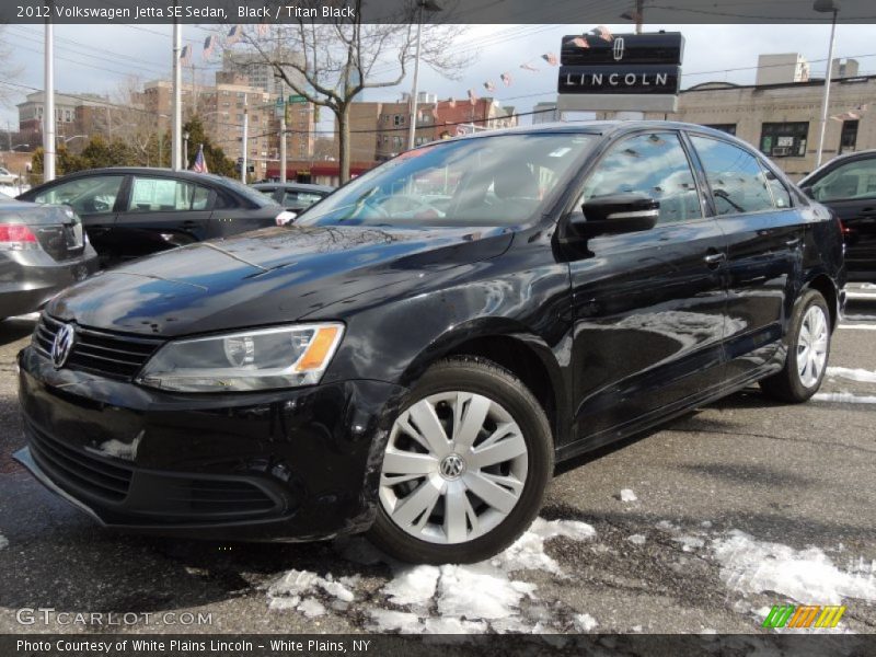 Front 3/4 View of 2012 Jetta SE Sedan