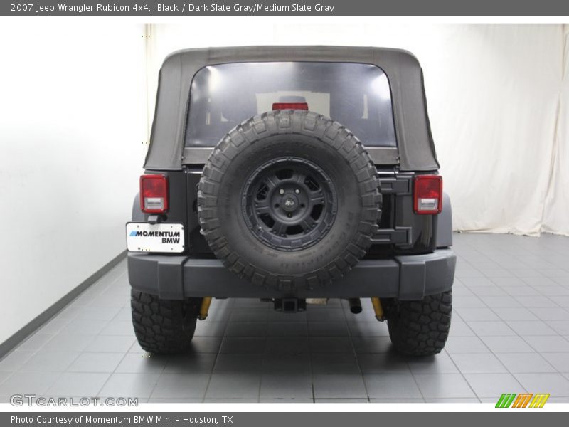 Black / Dark Slate Gray/Medium Slate Gray 2007 Jeep Wrangler Rubicon 4x4