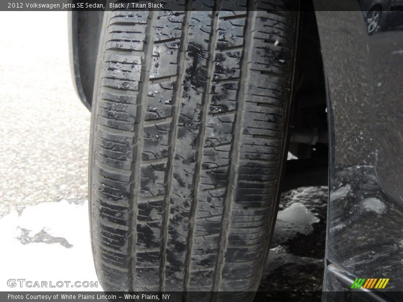 Black / Titan Black 2012 Volkswagen Jetta SE Sedan