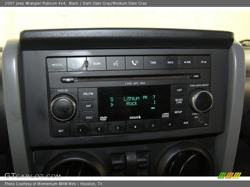 Audio System of 2007 Wrangler Rubicon 4x4