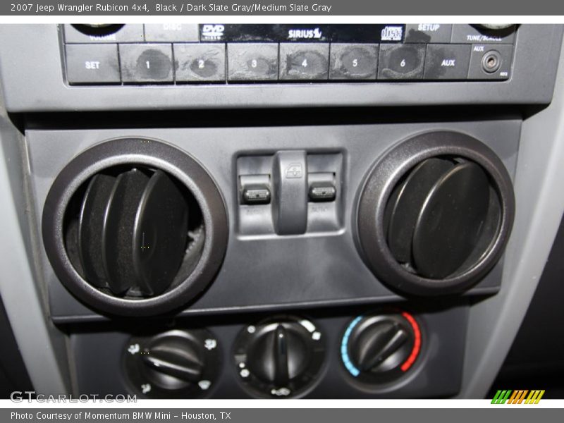 Black / Dark Slate Gray/Medium Slate Gray 2007 Jeep Wrangler Rubicon 4x4