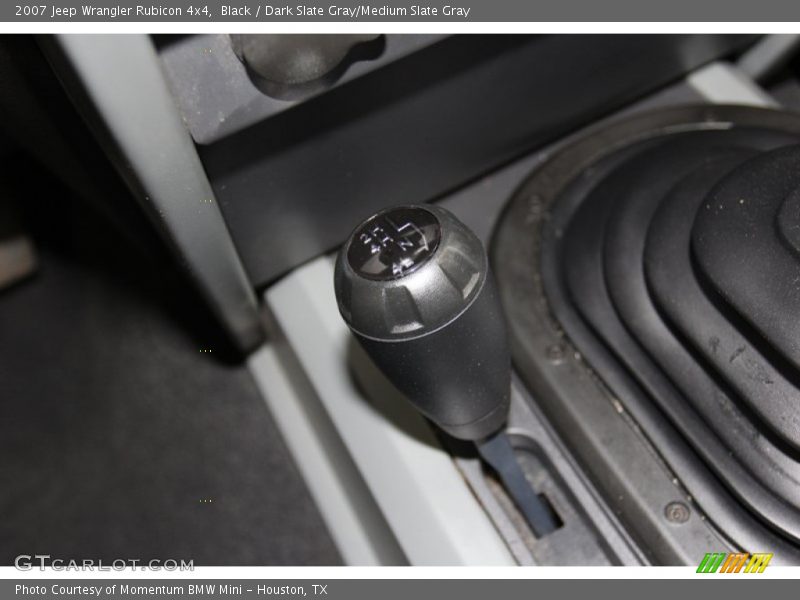Black / Dark Slate Gray/Medium Slate Gray 2007 Jeep Wrangler Rubicon 4x4