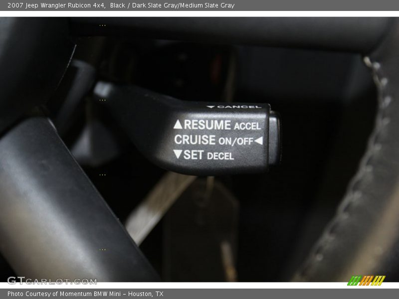 Black / Dark Slate Gray/Medium Slate Gray 2007 Jeep Wrangler Rubicon 4x4