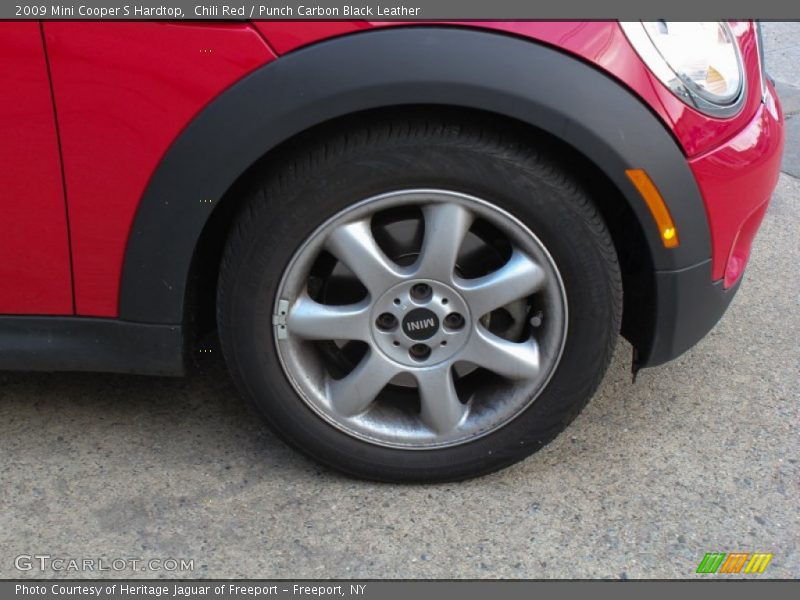 Chili Red / Punch Carbon Black Leather 2009 Mini Cooper S Hardtop