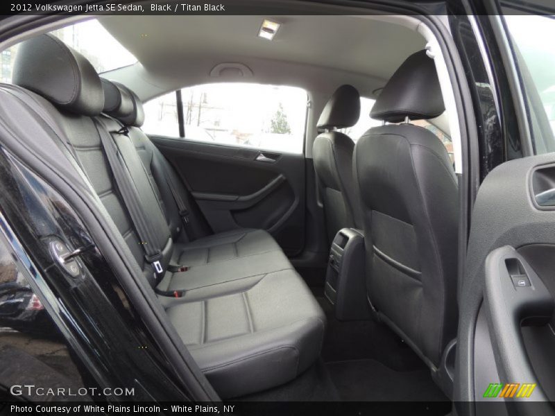 Black / Titan Black 2012 Volkswagen Jetta SE Sedan