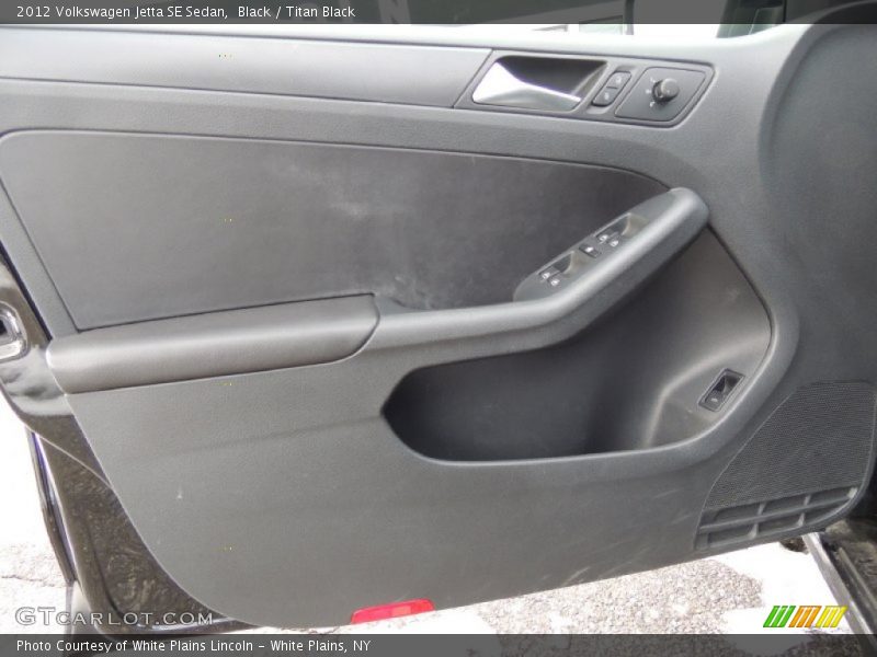 Black / Titan Black 2012 Volkswagen Jetta SE Sedan