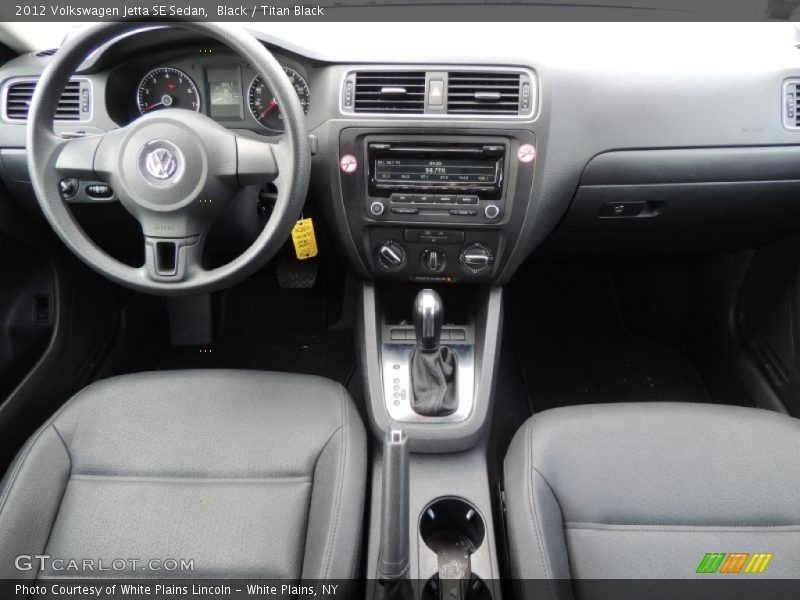 Dashboard of 2012 Jetta SE Sedan
