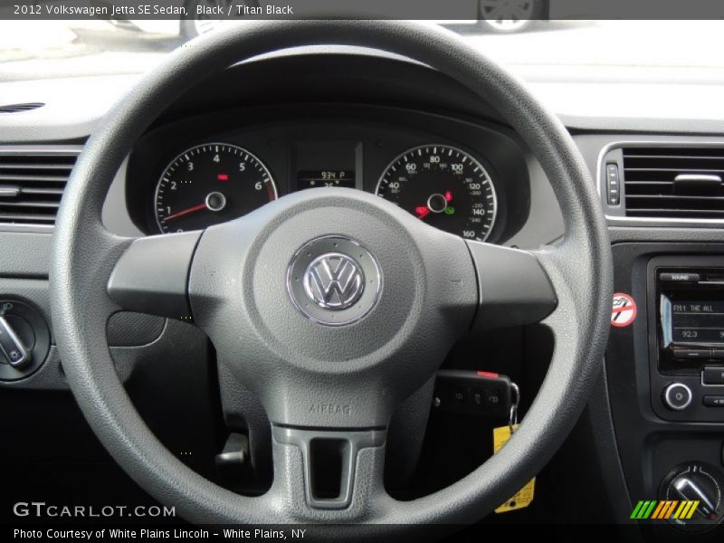  2012 Jetta SE Sedan Steering Wheel