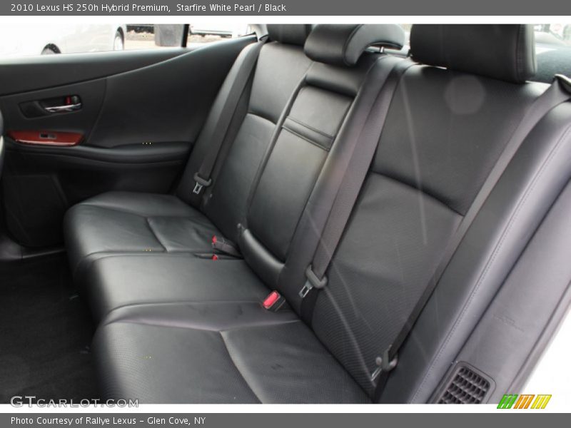 Starfire White Pearl / Black 2010 Lexus HS 250h Hybrid Premium