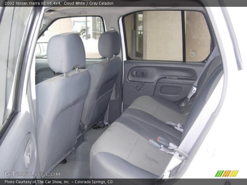 Cloud White / Gray Celadon 2002 Nissan Xterra XE V6 4x4