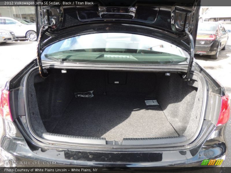  2012 Jetta SE Sedan Trunk