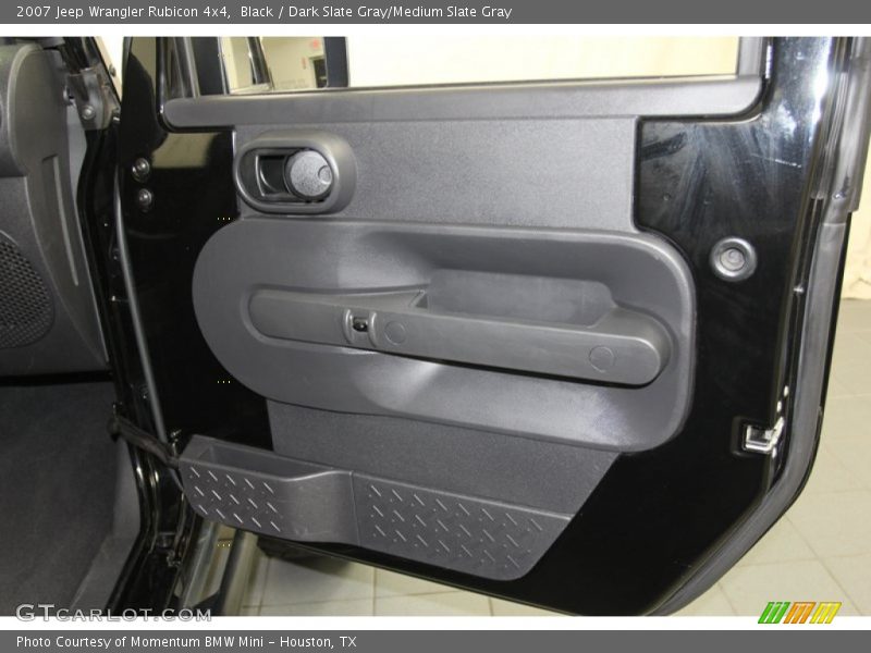 Black / Dark Slate Gray/Medium Slate Gray 2007 Jeep Wrangler Rubicon 4x4
