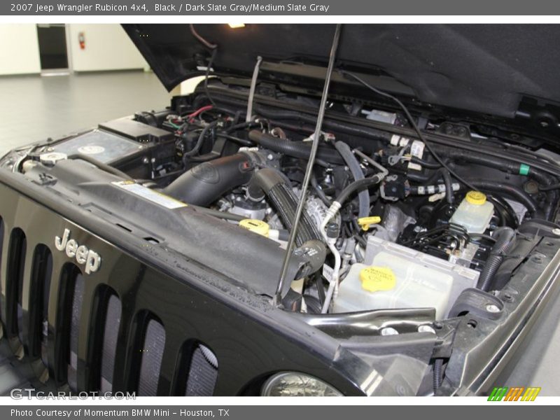 Black / Dark Slate Gray/Medium Slate Gray 2007 Jeep Wrangler Rubicon 4x4
