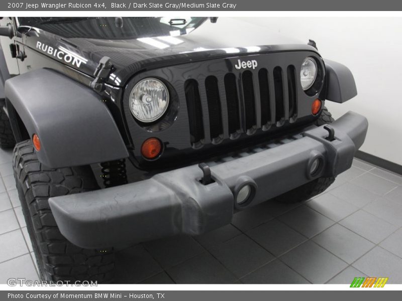 Black / Dark Slate Gray/Medium Slate Gray 2007 Jeep Wrangler Rubicon 4x4