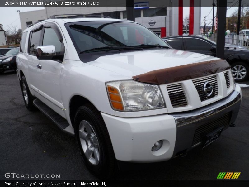 Blizzard White / Sand 2004 Nissan Armada SE 4x4