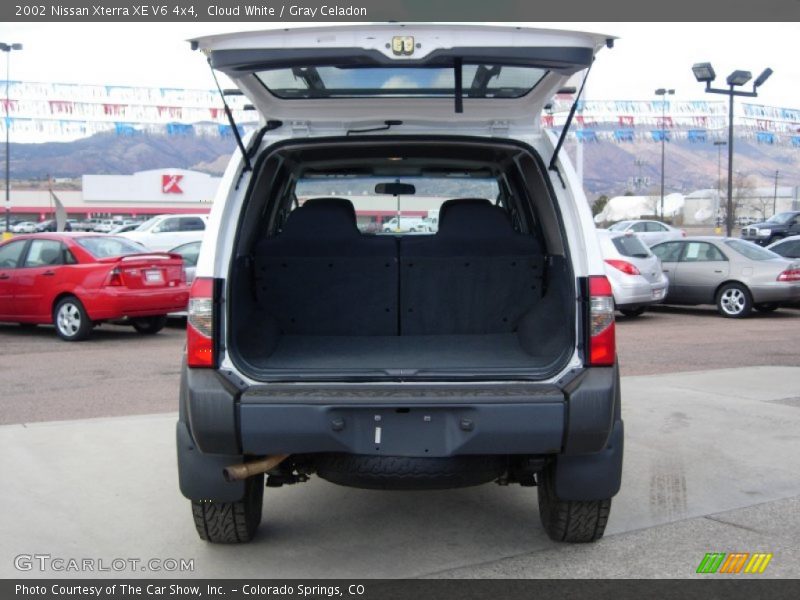 Cloud White / Gray Celadon 2002 Nissan Xterra XE V6 4x4